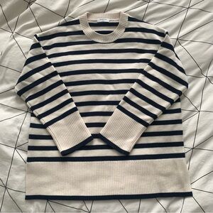 Babaton merino wool crew sweater small